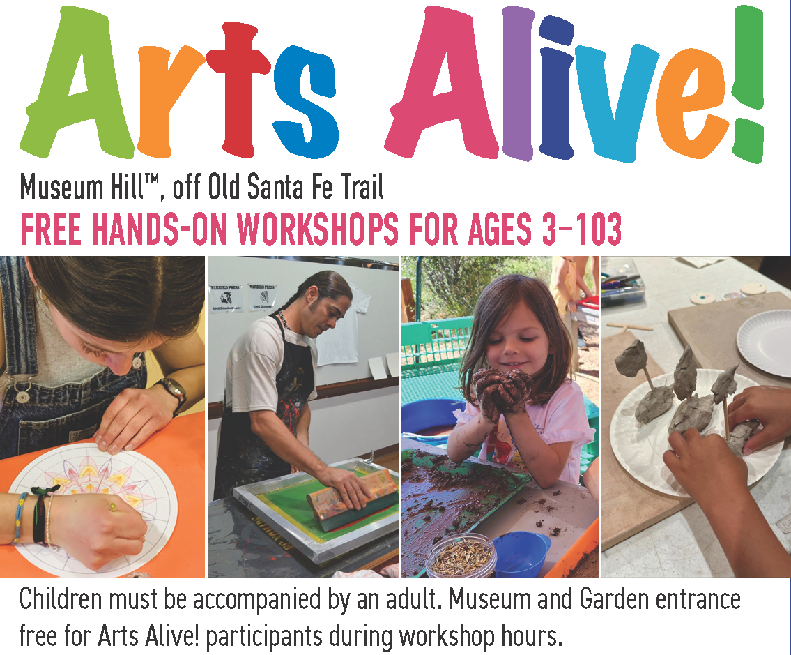 Arts Alive flyer section